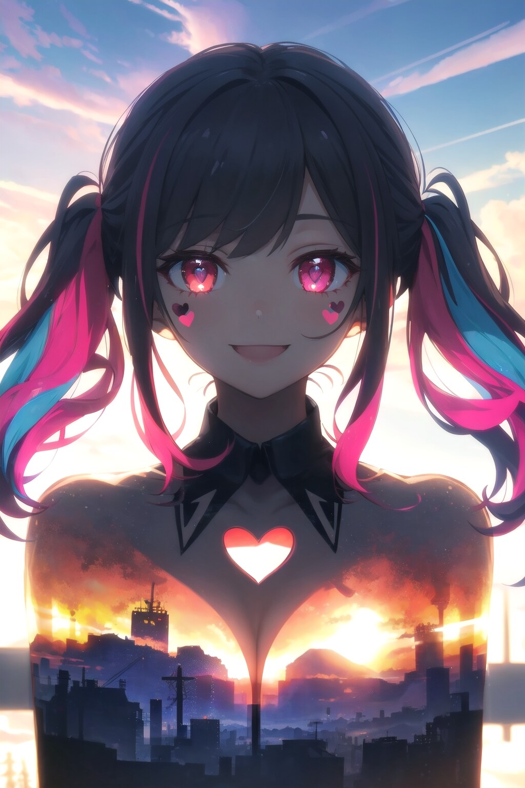 V4B琴ちゃんで二重露光