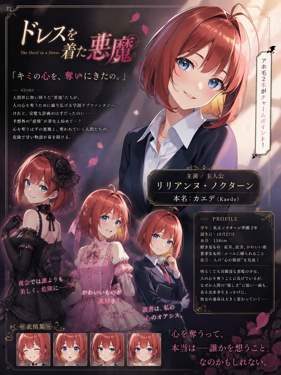 ドレスを着た悪魔
