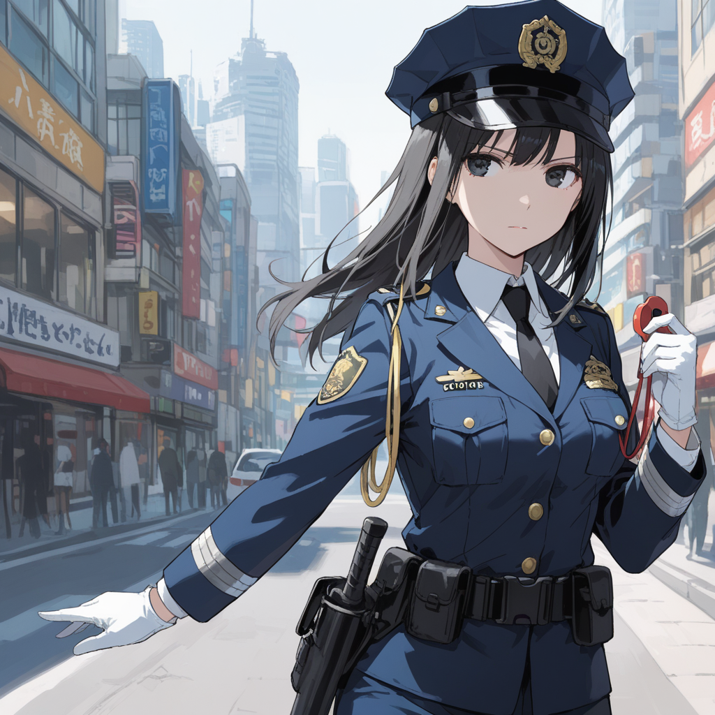 婦警さんのオンとオフ