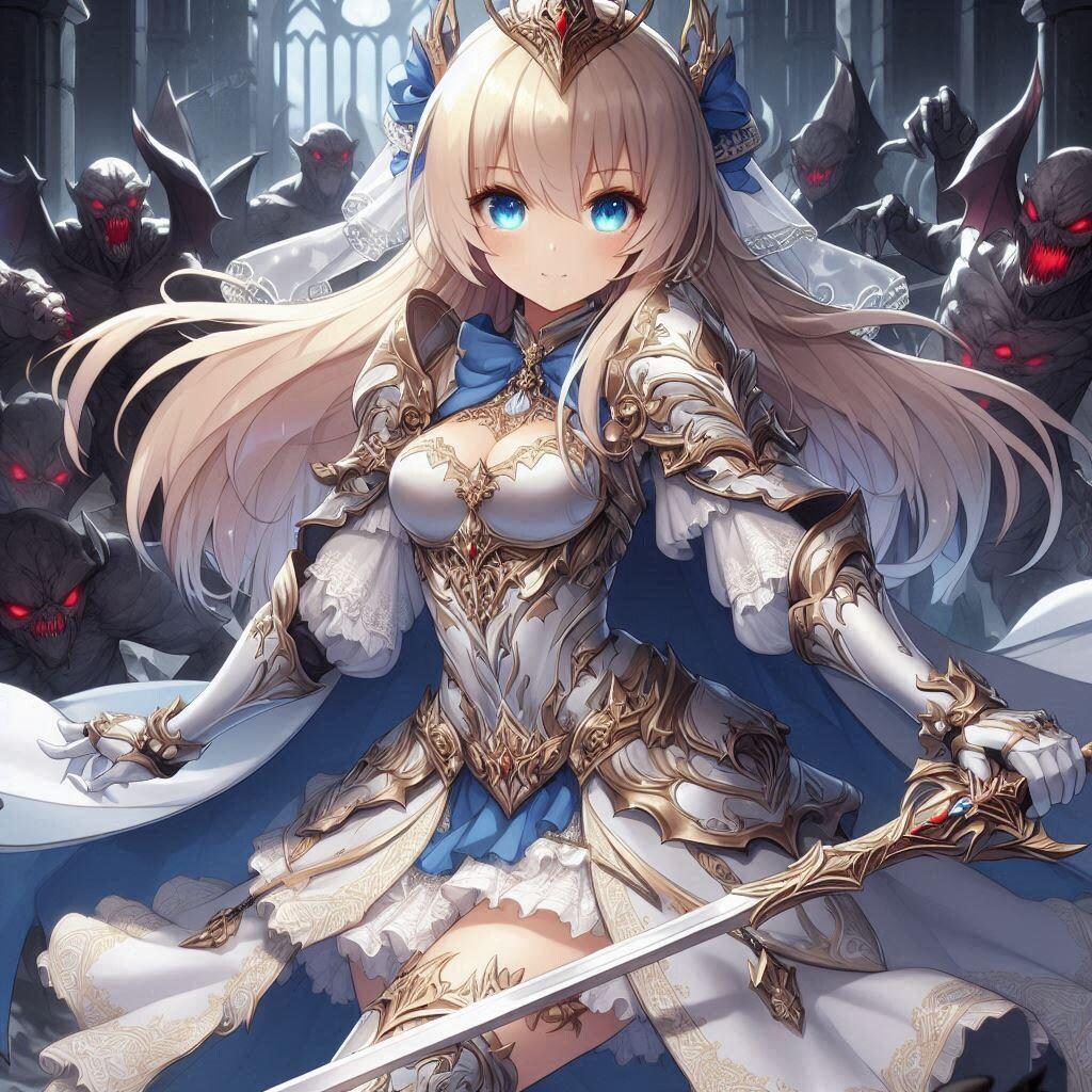 神に選ばれた少女聖騎士