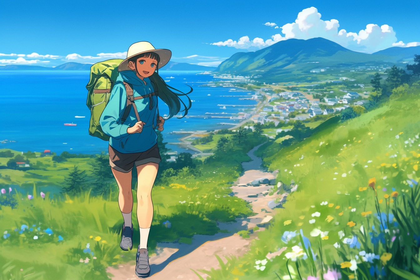 旅する少女107 | の人気AIイラスト・グラビア