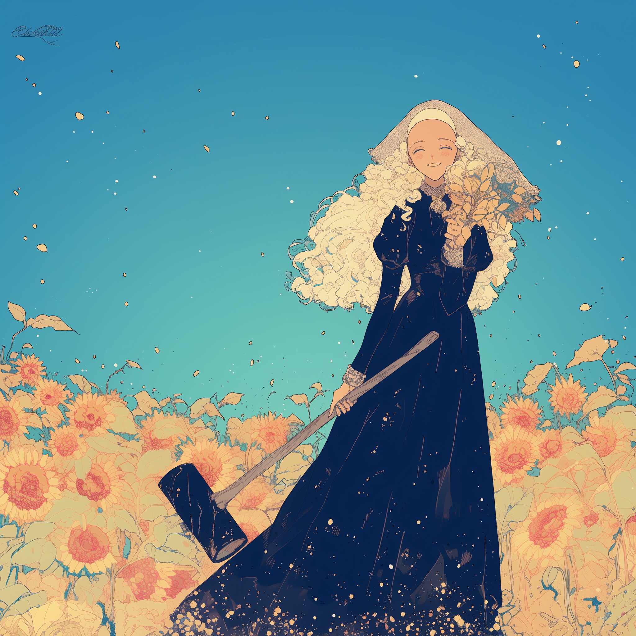 あら、ここを通りたいんですか？ | の人気AIイラスト・グラビア