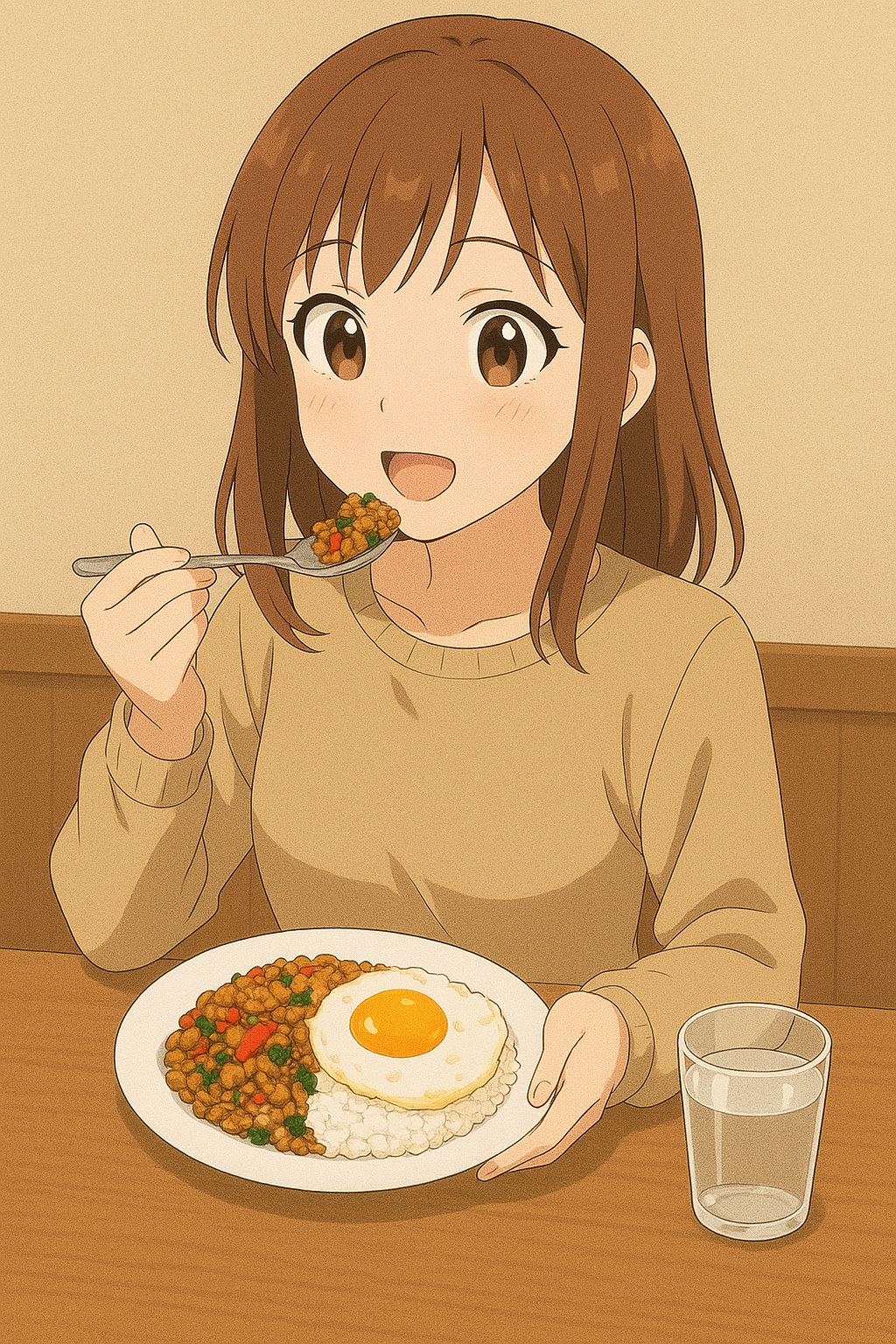 ガパオライス | の人気AIイラスト・グラビア