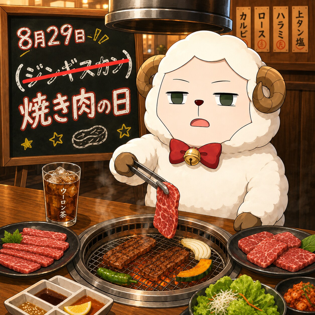 8/29 今日のヒツジ | の人気AIイラスト・グラビア