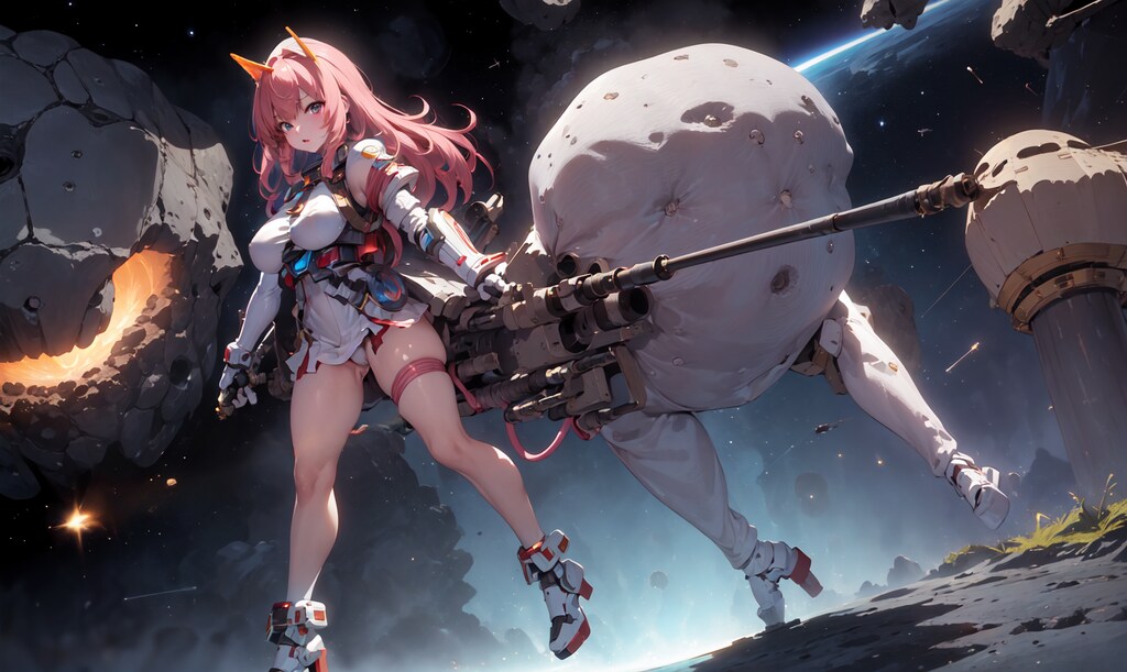 戦闘服の少女達/girls in combat uniforms