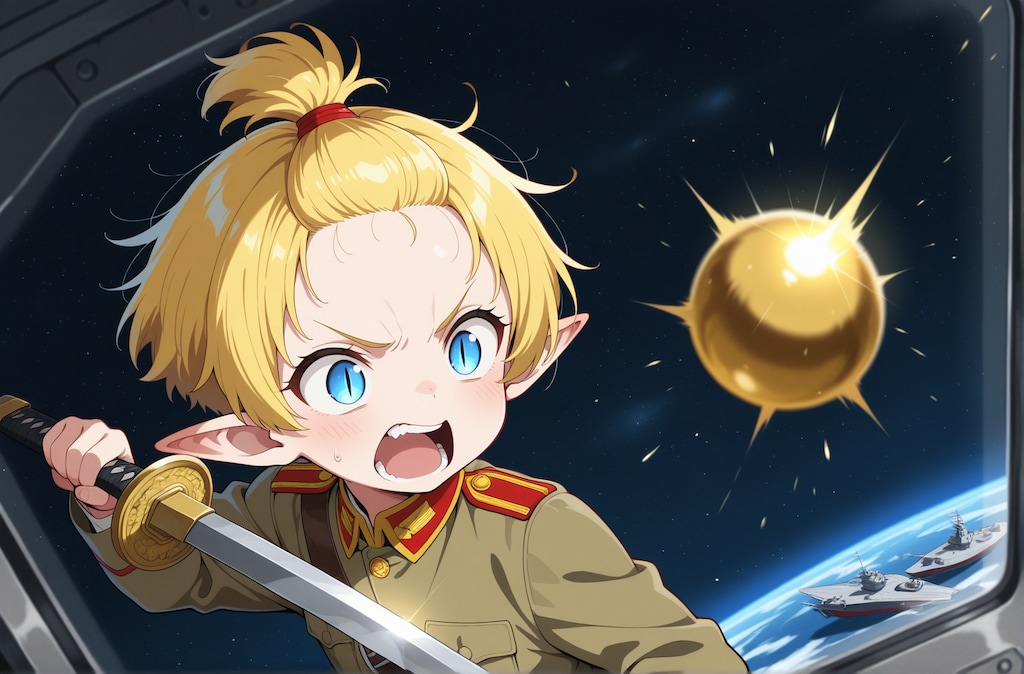 宇宙家族うちの子　第９話「敵か？味方か？金之玉！」