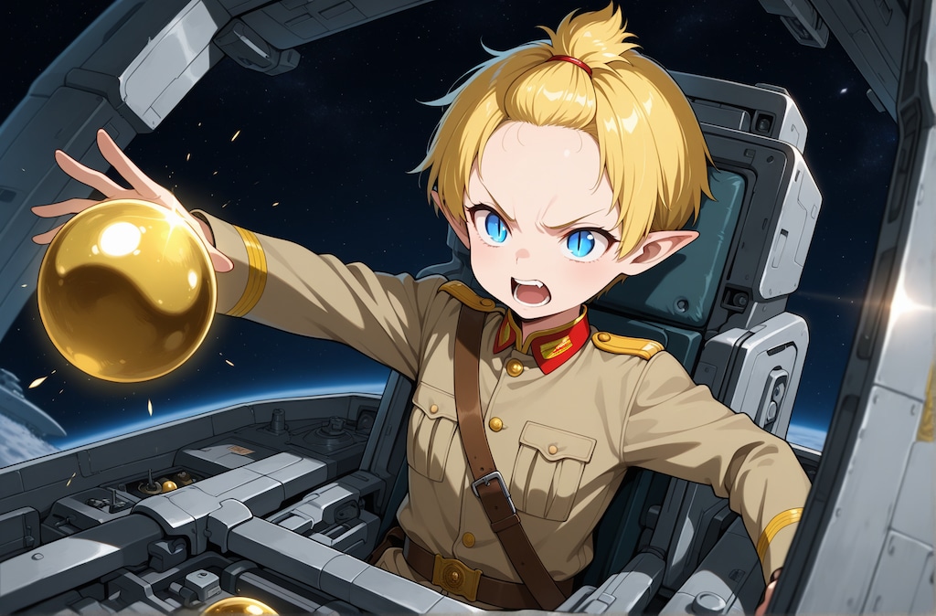 宇宙家族うちの子　第９話「敵か？味方か？金之玉！」