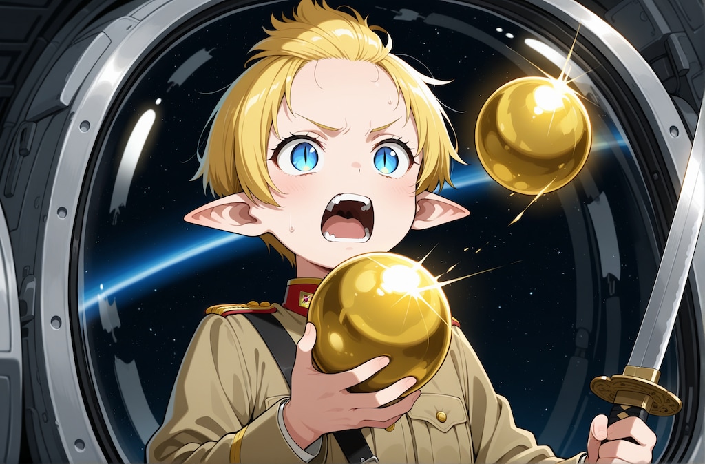 宇宙家族うちの子　第９話「敵か？味方か？金之玉！」