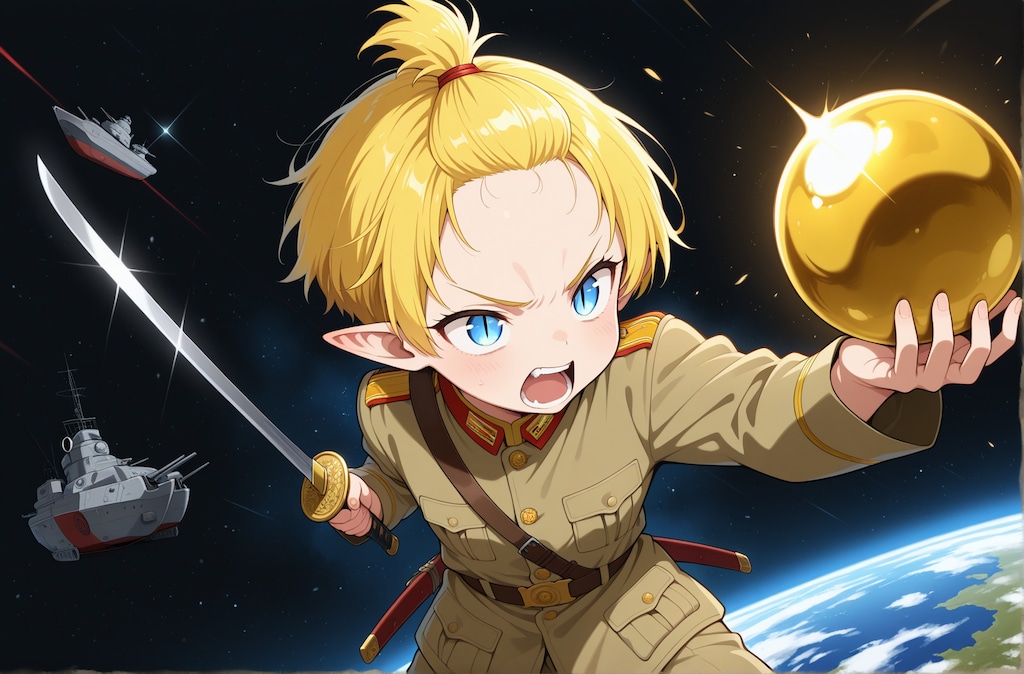 宇宙家族うちの子　第９話「敵か？味方か？金之玉！」