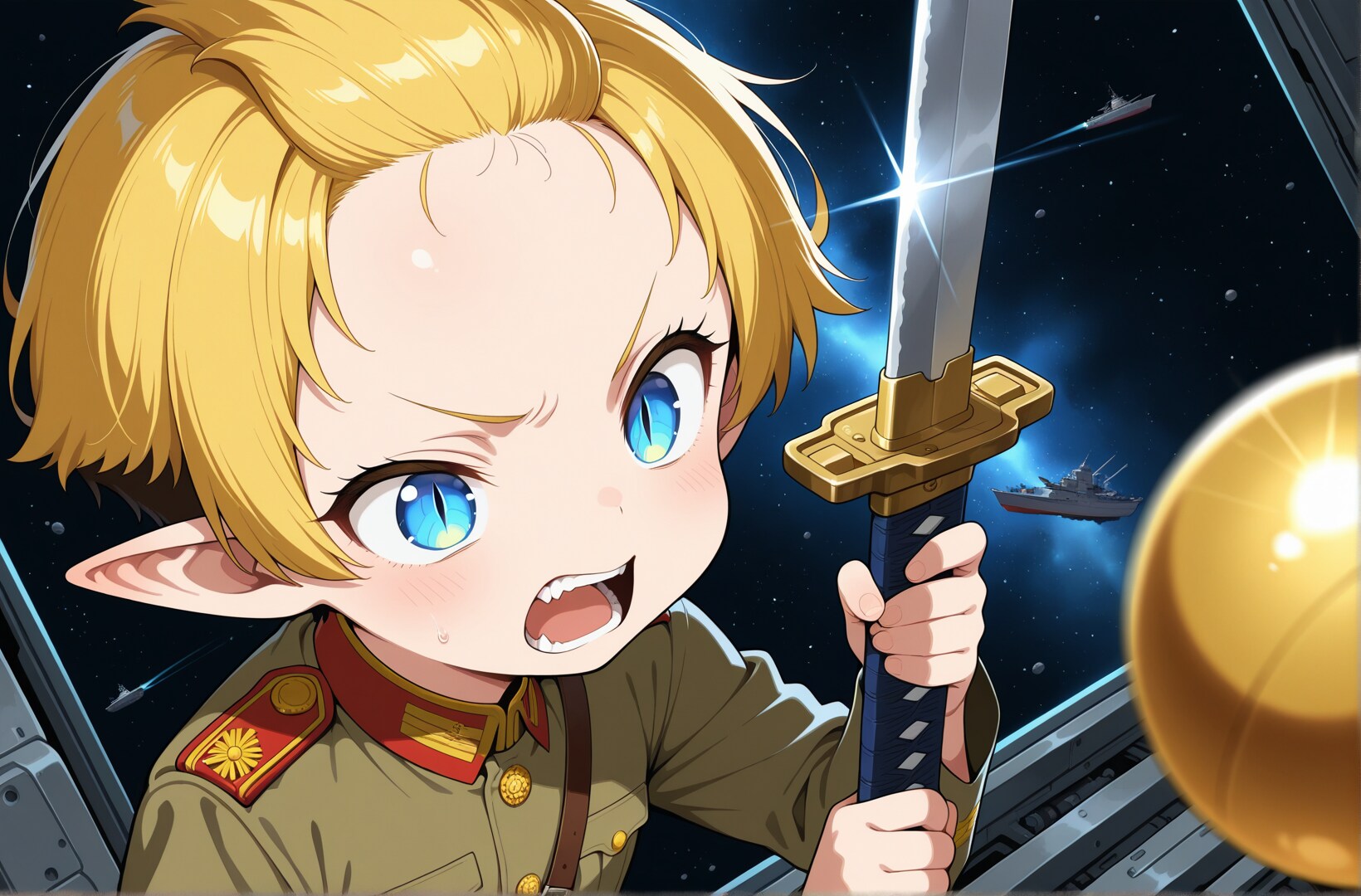 宇宙家族うちの子　第９話「敵か？味方か？金之玉！」 | の人気AIイラスト・グラビア