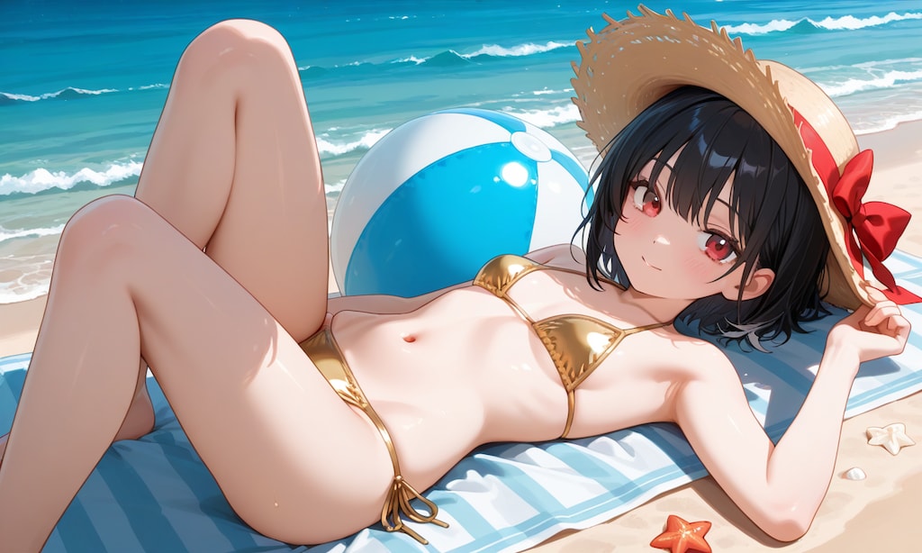 「GWの金色ビキニ」まだまだ受付中
