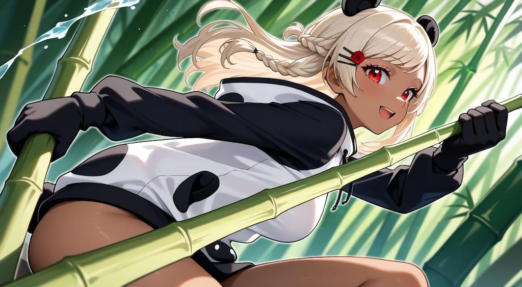 さすらいパンダ筍派