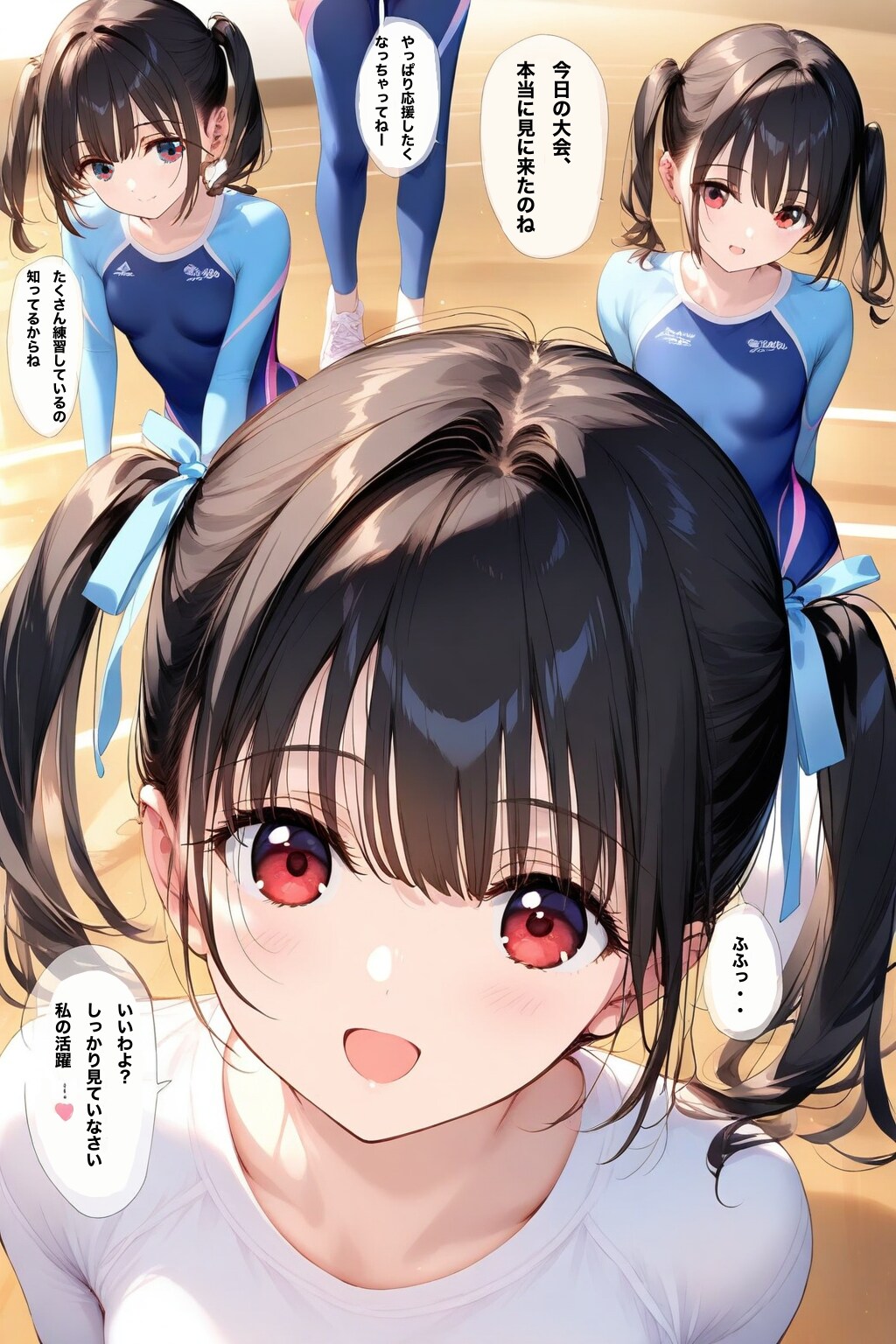 黒髪ユニフォーム(アタシの活躍)_20250403