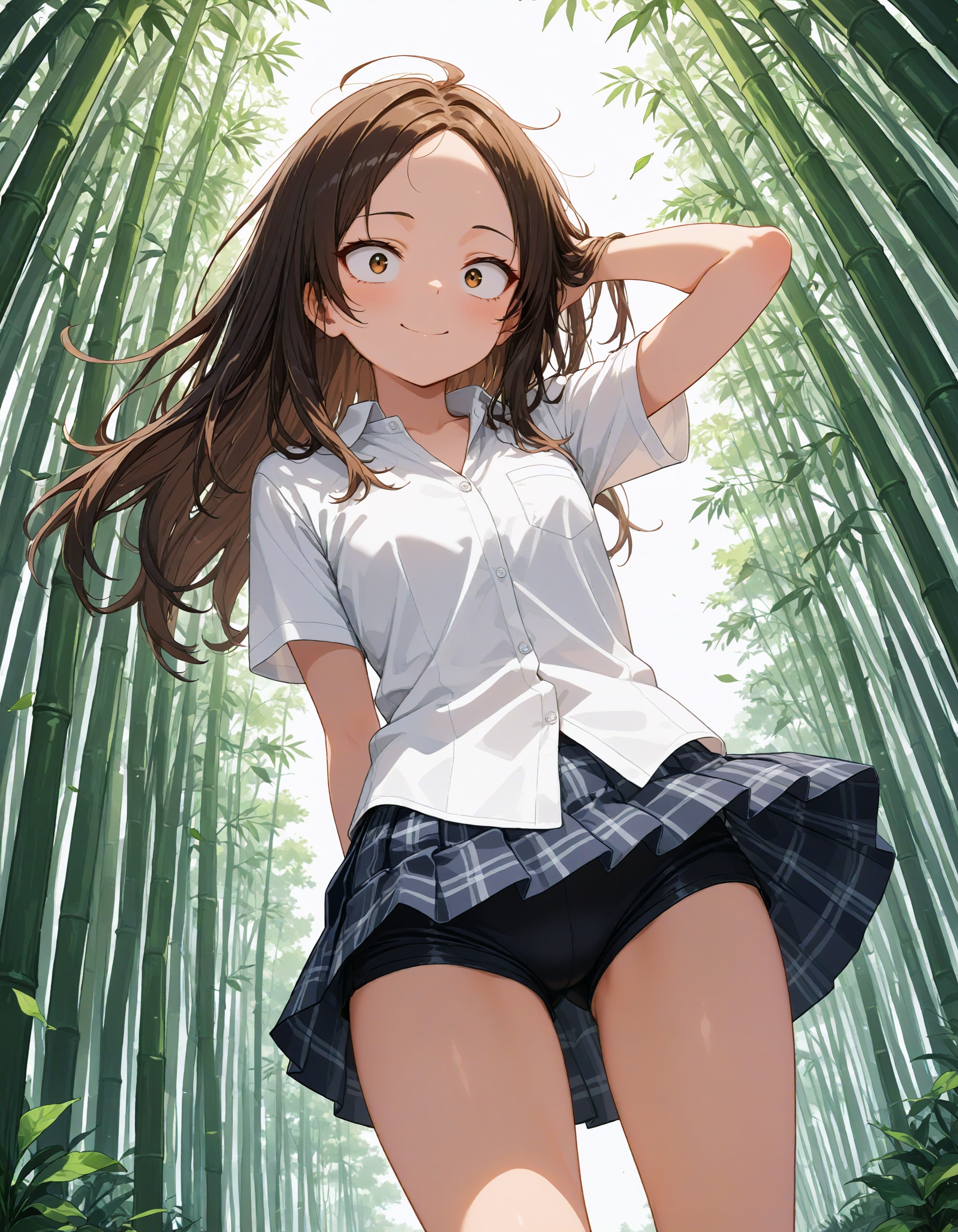 竹林のまんなかで