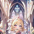 金髪花嫁ちゃん 2枚目
