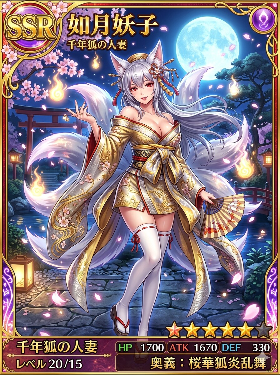 SSRカードコラボ投稿企画作品です
