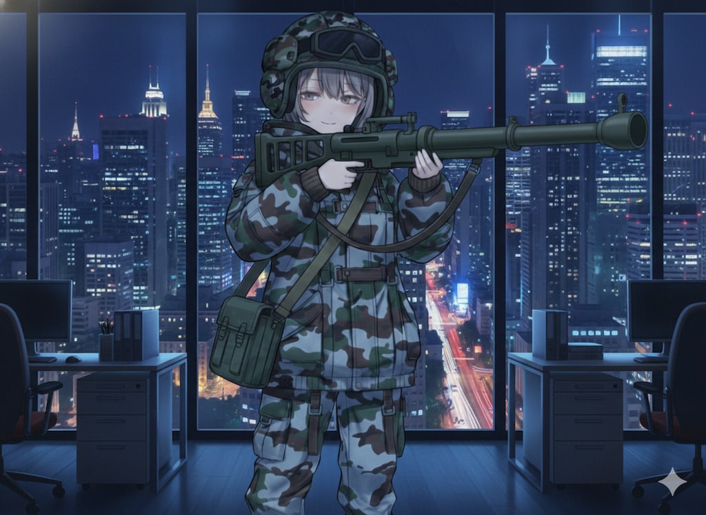 【試作】陸自旧式迷彩