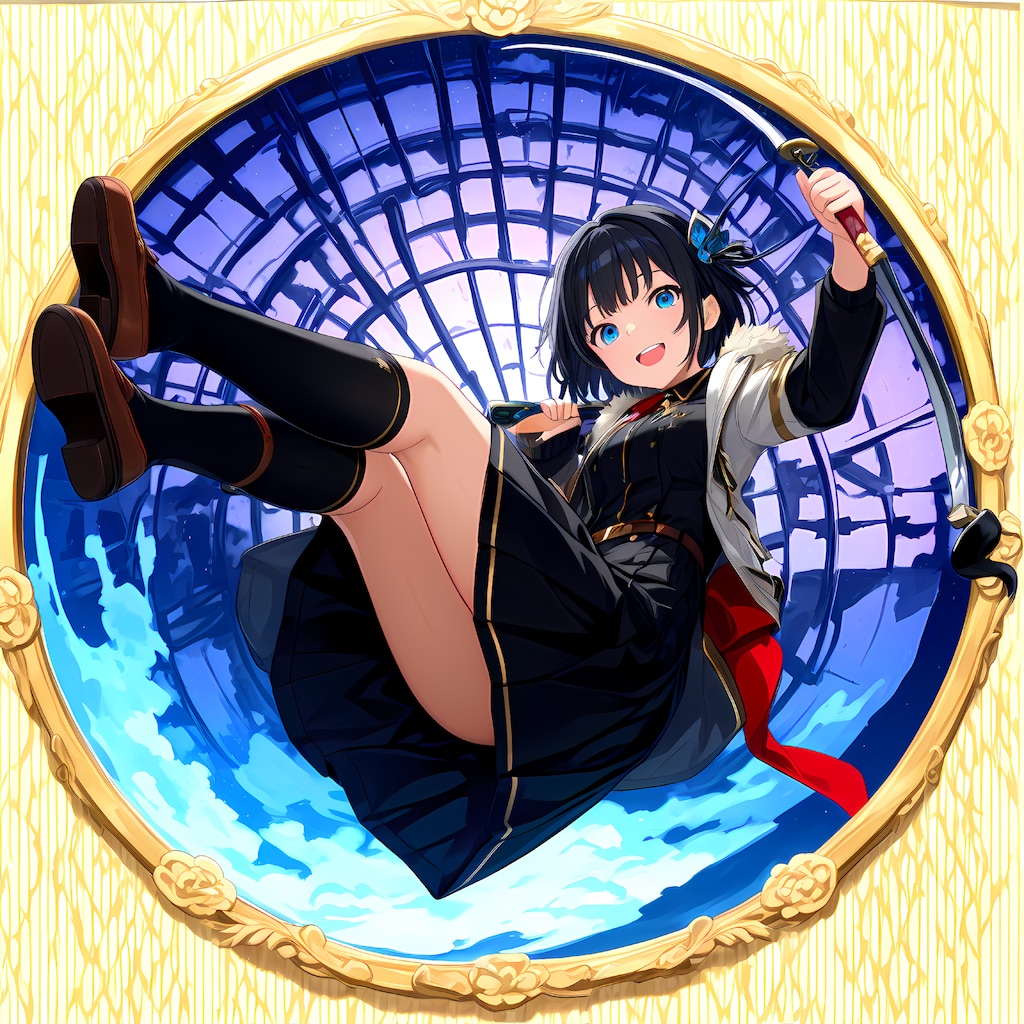 オサムライさまの！カタナです！