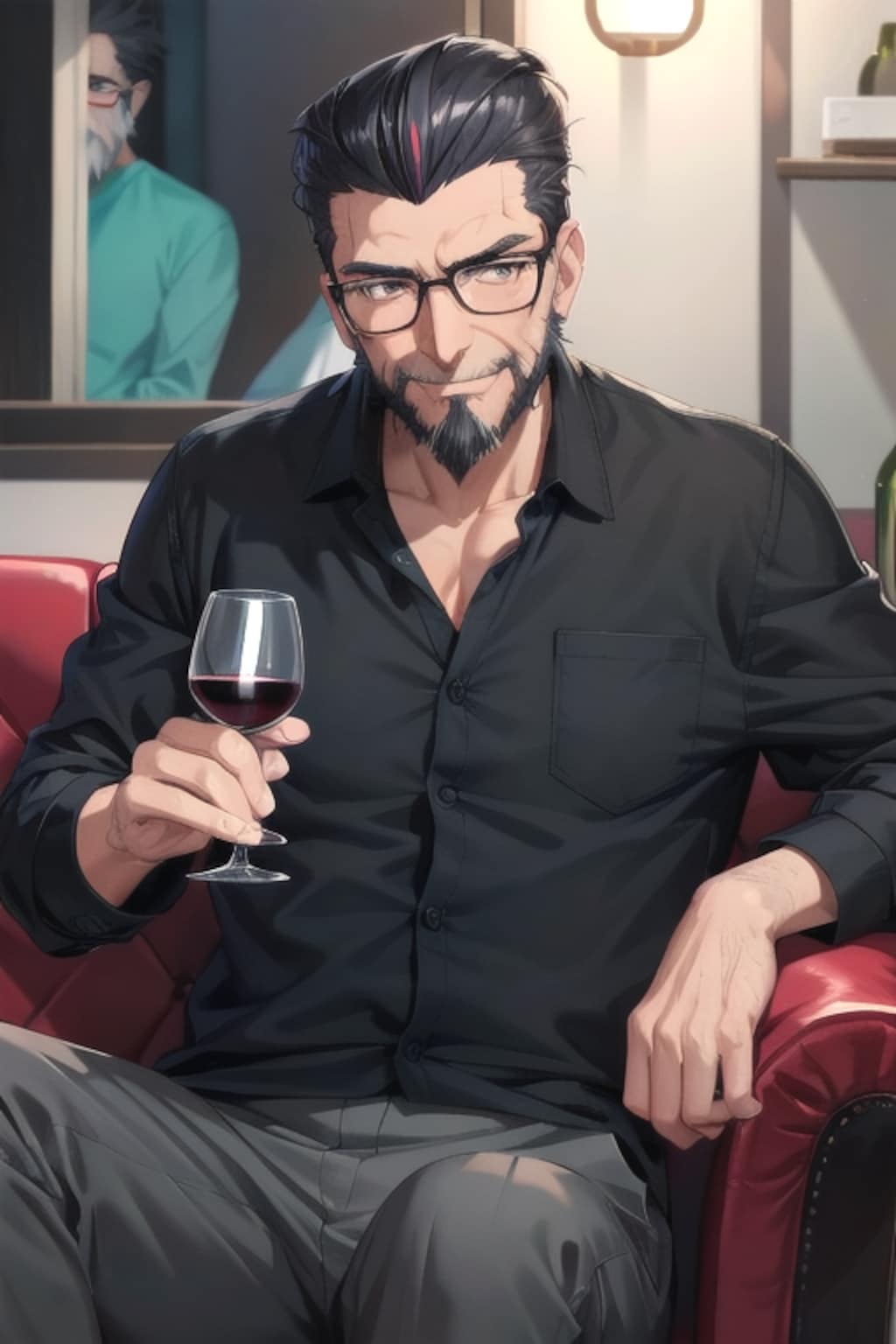 自画像(嘘です)