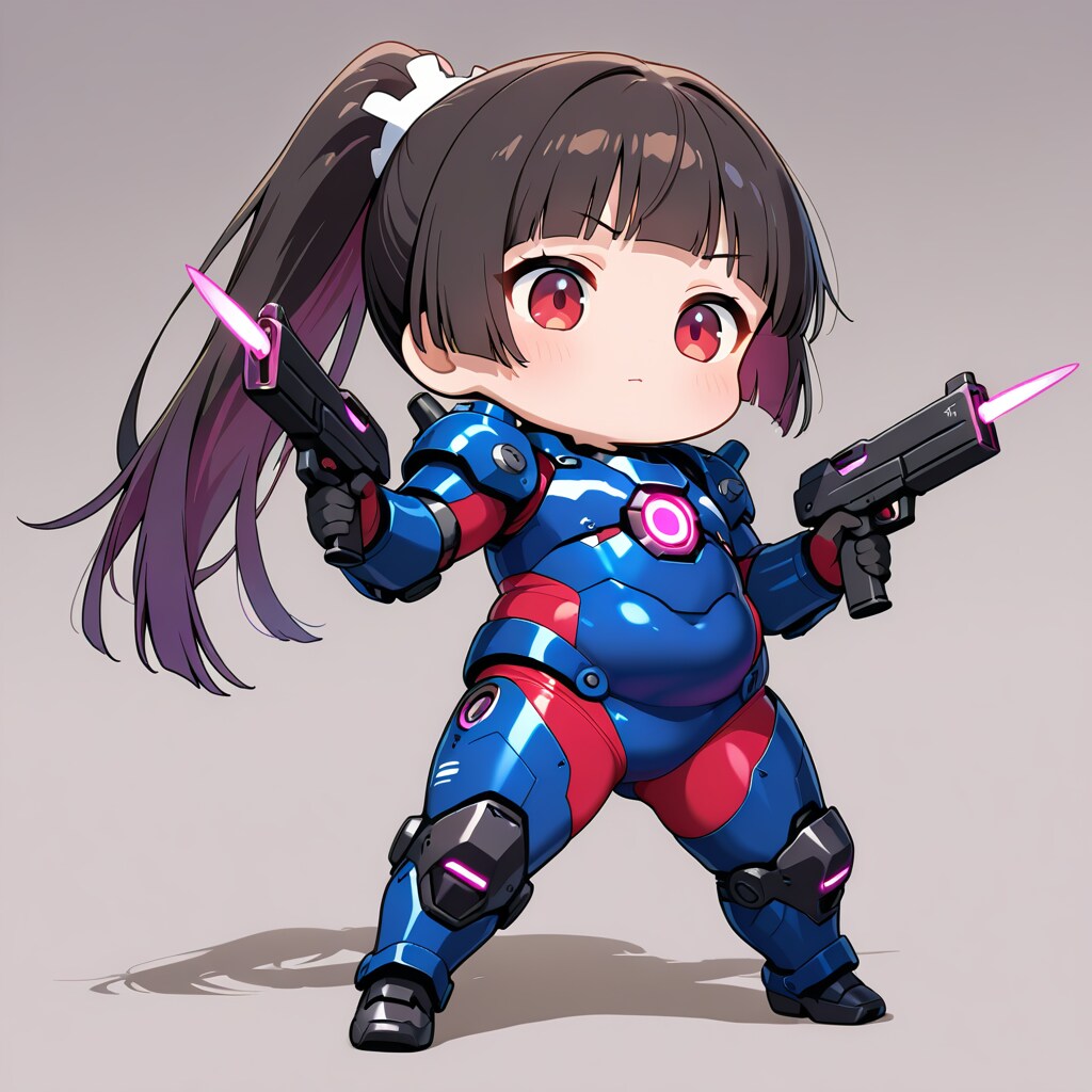 パワードスーツで戦うよ