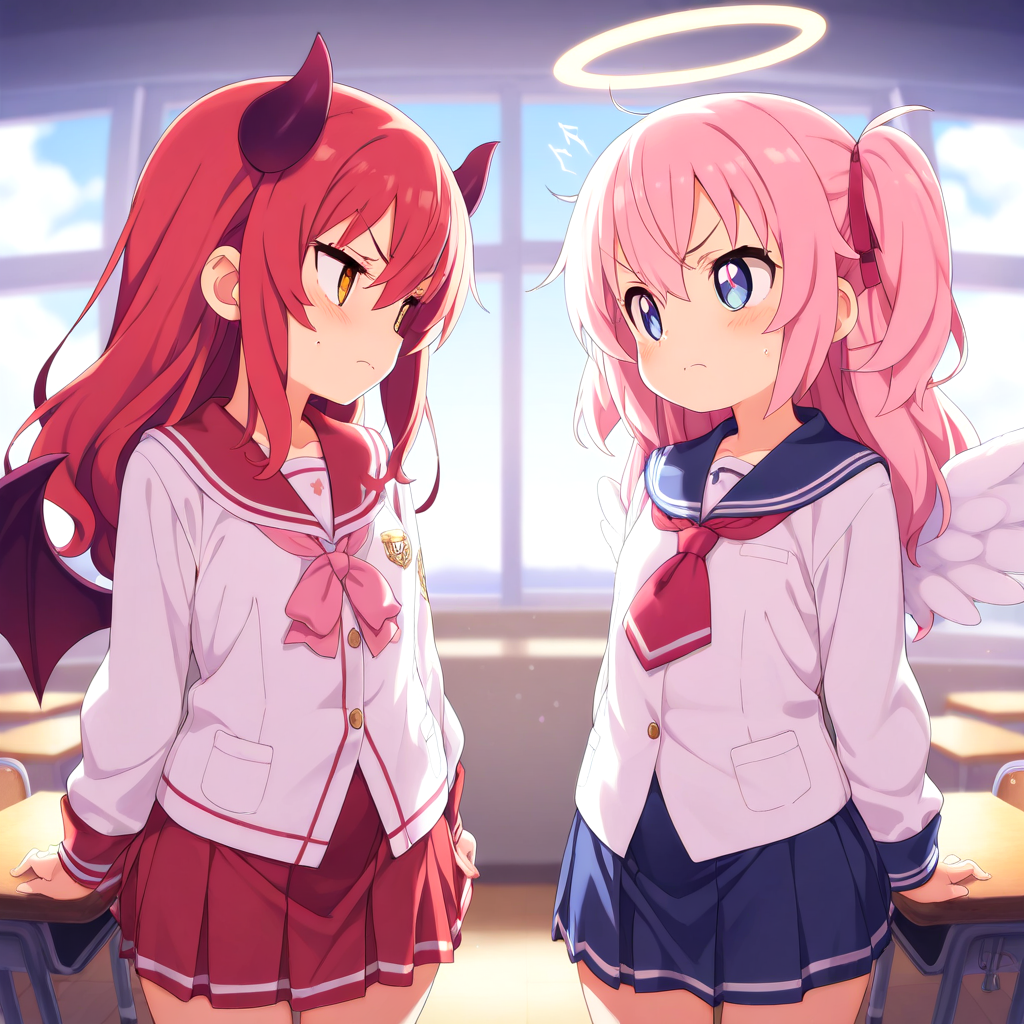 天使ちゃんと悪魔ちゃんの青春時代