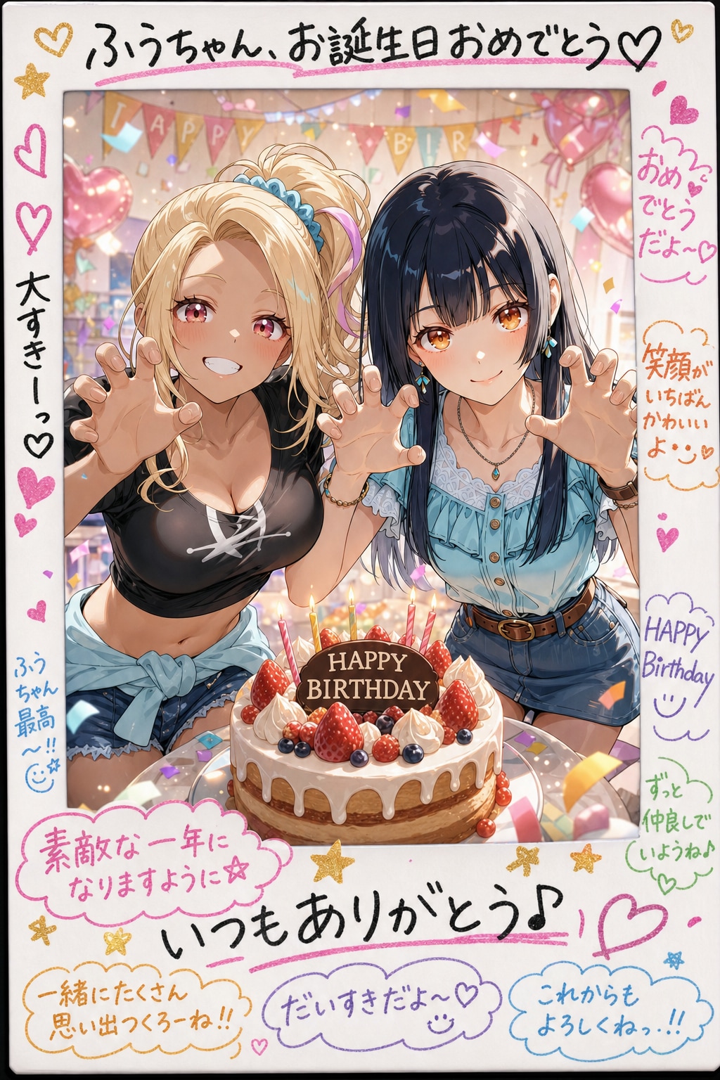 ［FA］ふうちゃんとお誕生日会💕