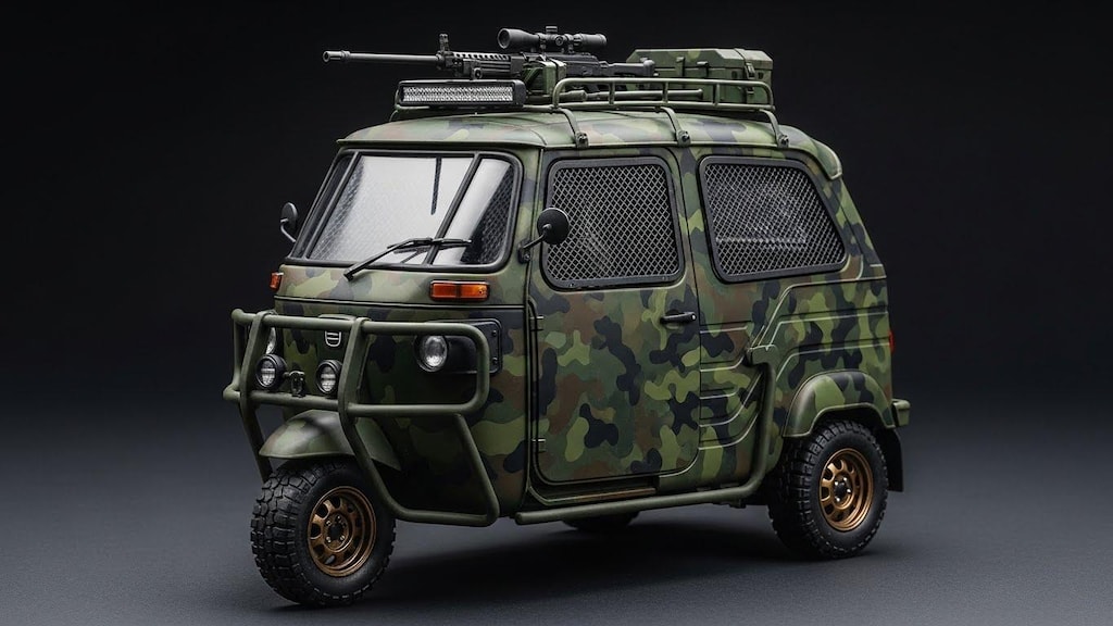 オート三輪軍用車