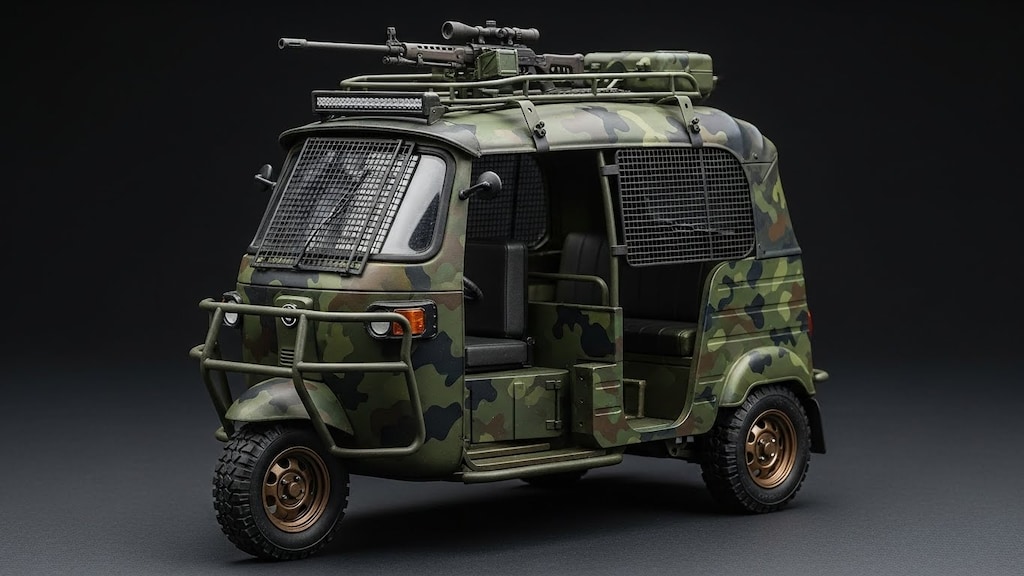 オート三輪軍用車