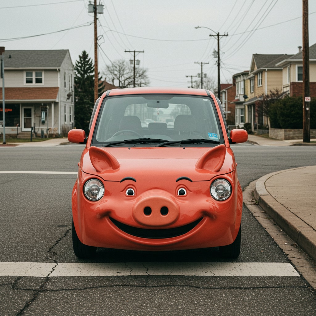 変なフロントマスク