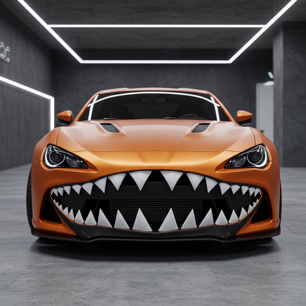 変なフロントマスク