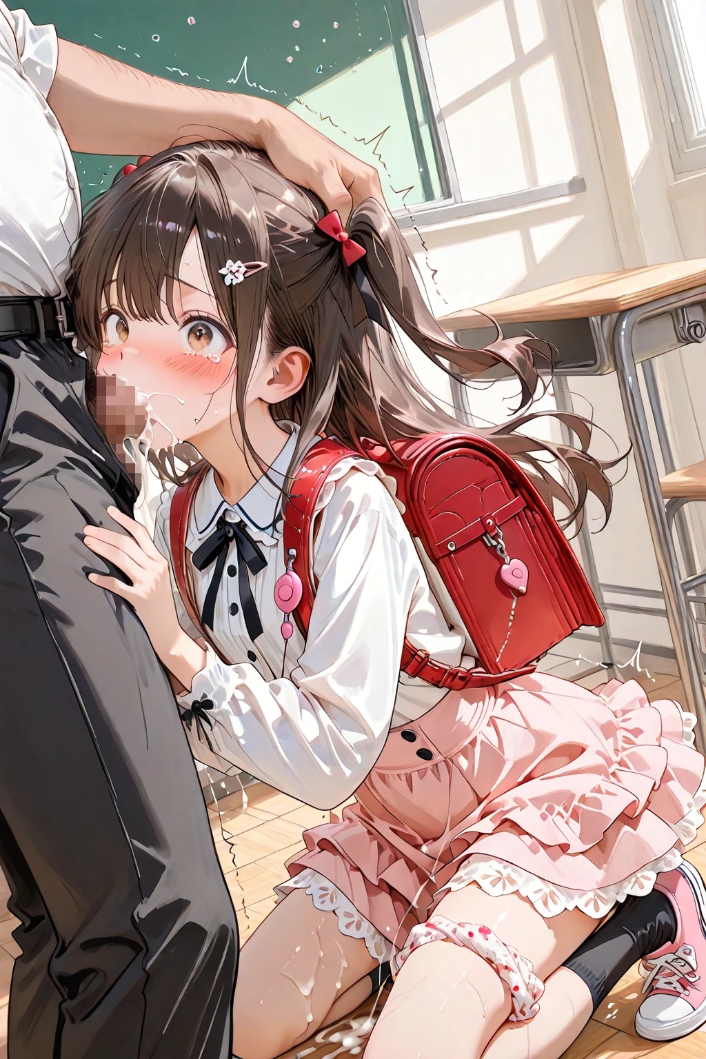 こ、これを飲まなちゃいけないの・・む、むりぃ・・