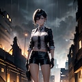荒廃した世界の美女 2枚目