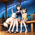 星空を見上げて 2枚目