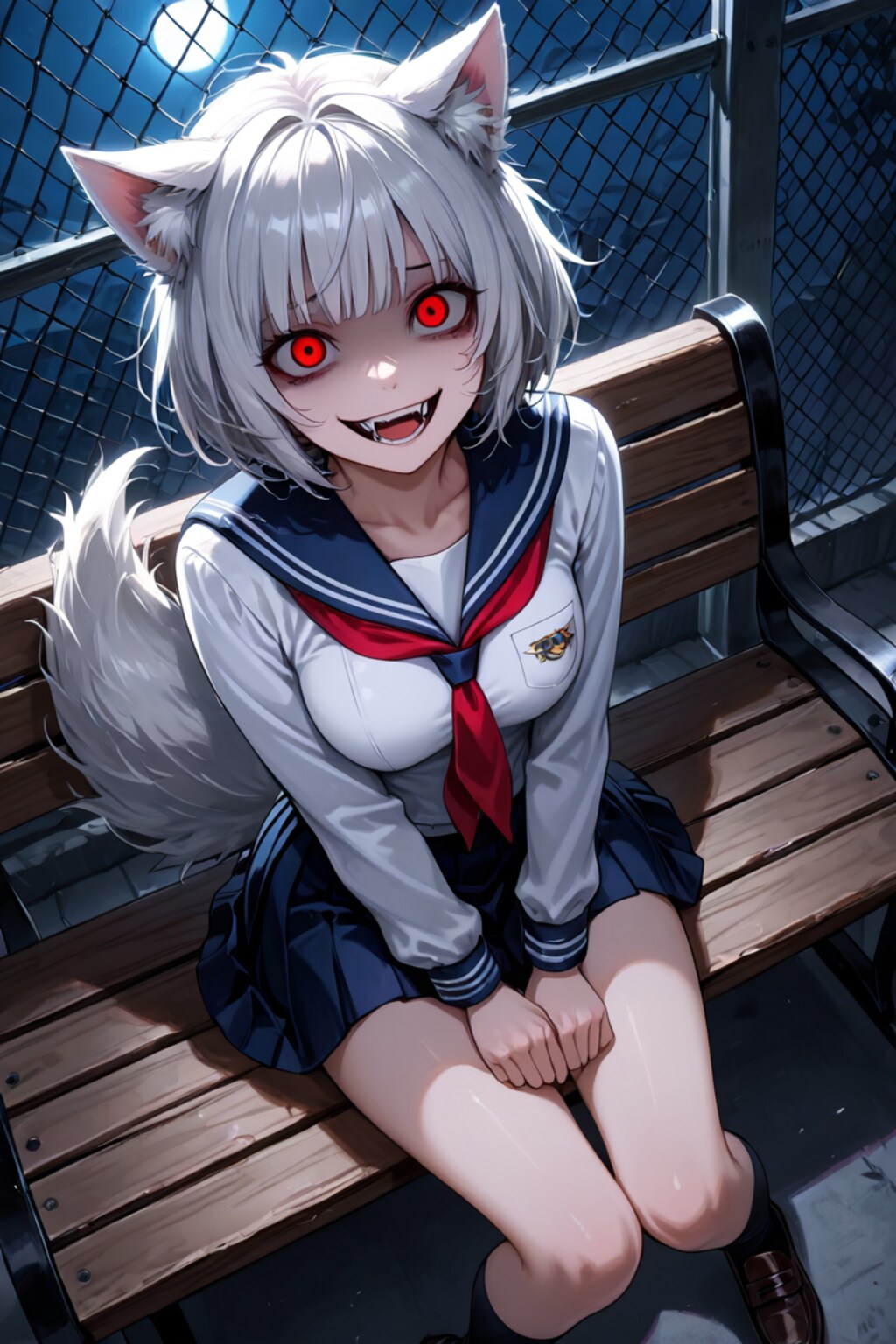 セーラー人狼女子