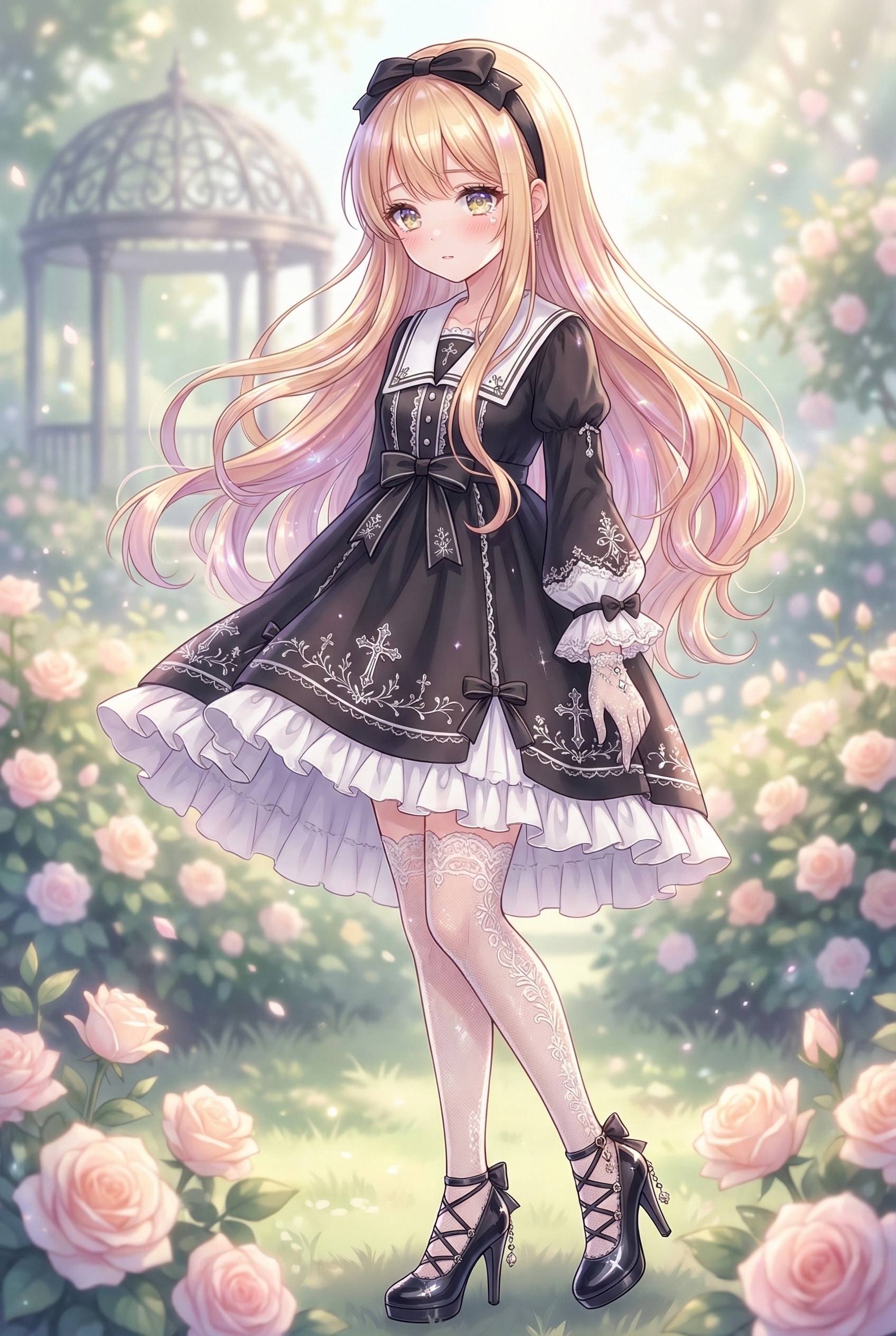 薔薇十字の少女 | の人気AIイラスト・グラビア