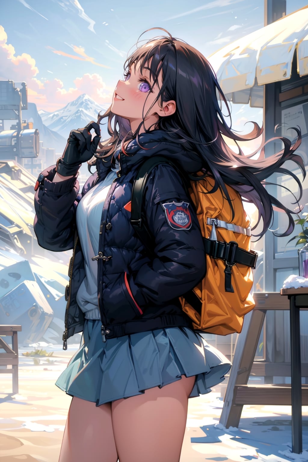 認識の甘い山ガール