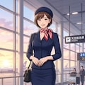 人妻フライトアテンダント 2枚目