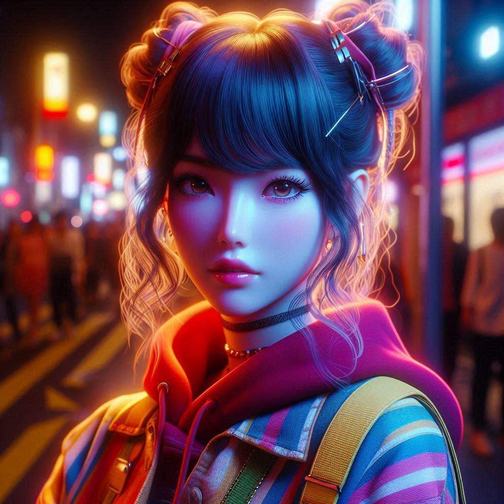 10代から20代　今年の冬のトレンドの顔とファッション　１ | の人気AIイラスト・グラビア