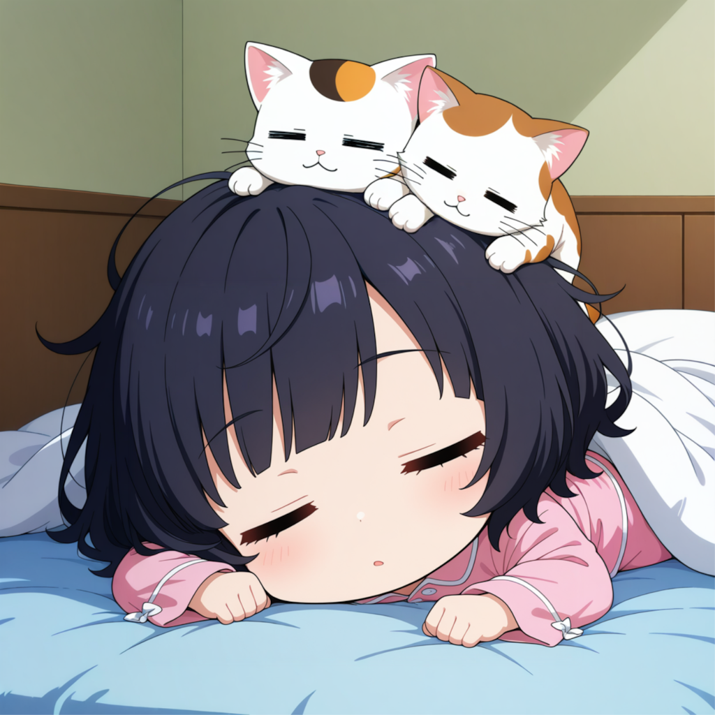 起きろ！ごはんの時間だ！