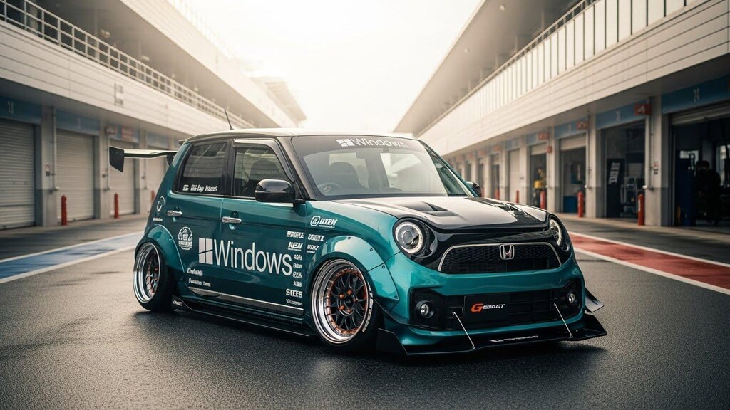 Windows N-ONEレーシングカー