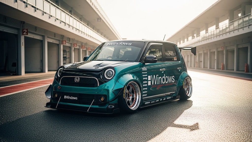 Windows N-ONEレーシングカー