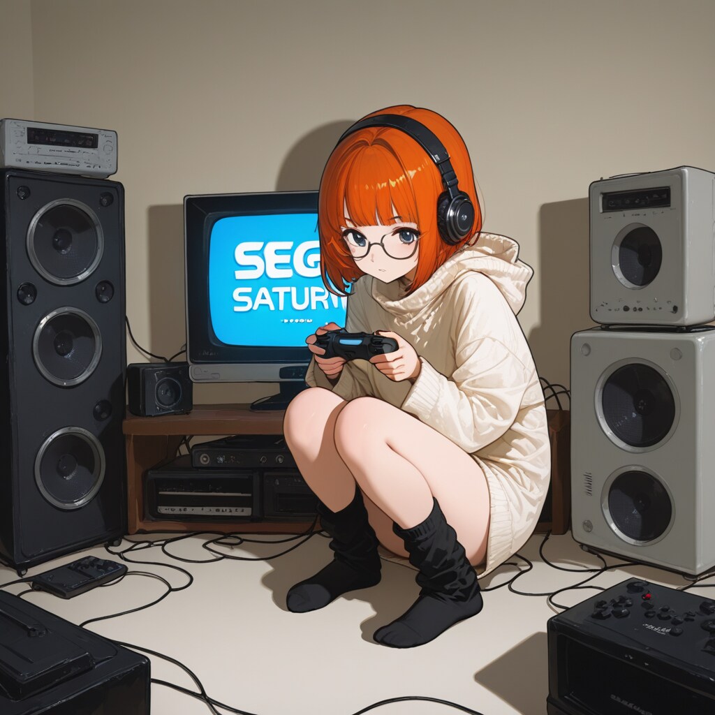 【レトロ研】セガサターン、シロ!