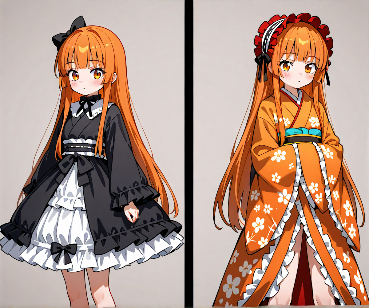 和風ゴス | の人気AIイラスト・グラビア