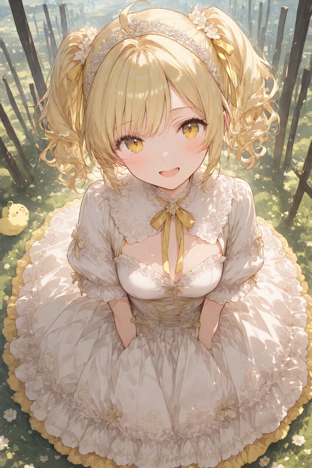 ひよこ農場のユイちゃん