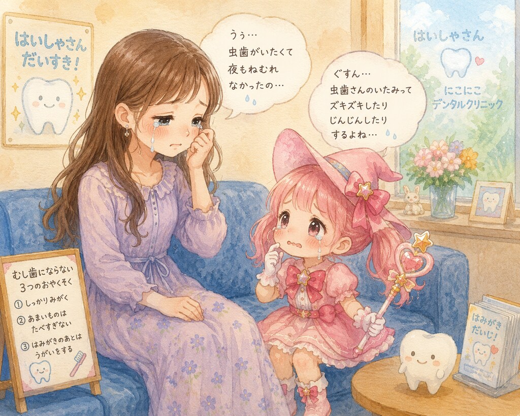 歯医者さんの待合室と魔法少女たち