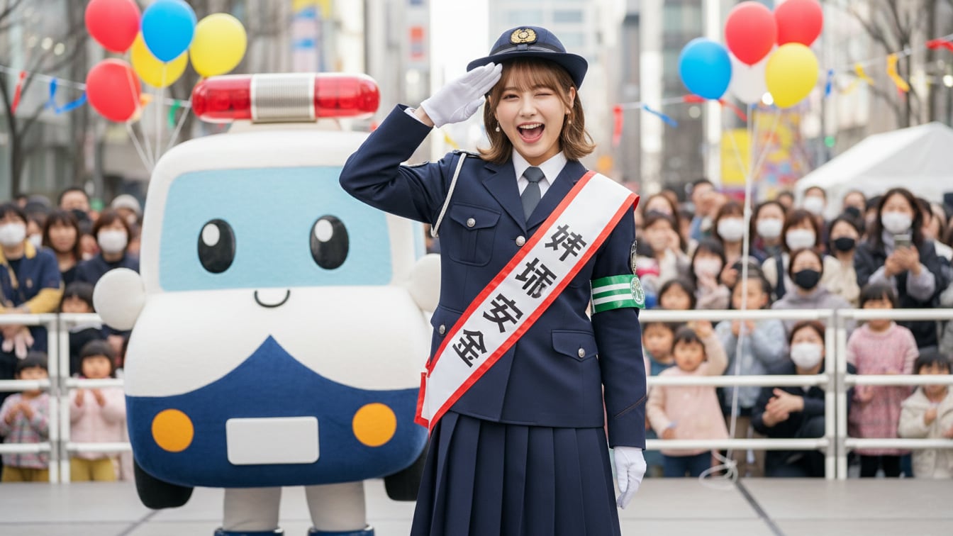 花澤さん警察官