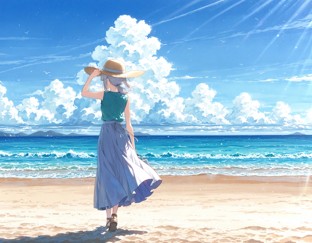 看板娘　ocean