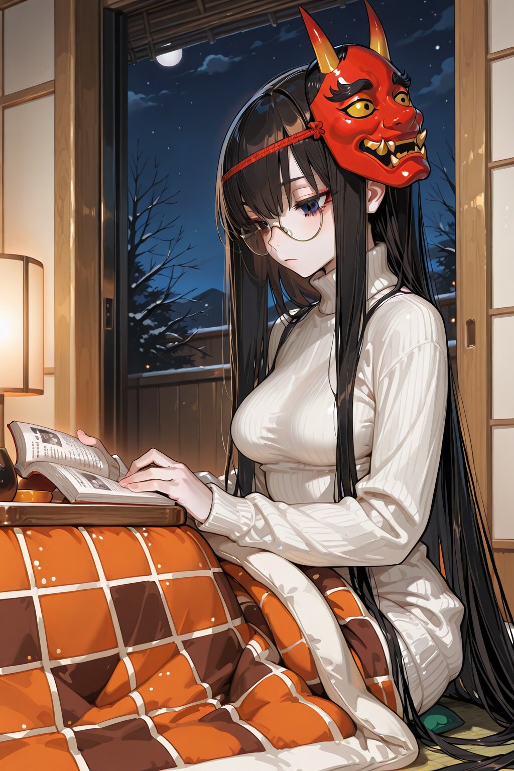 やる気のない鬼役