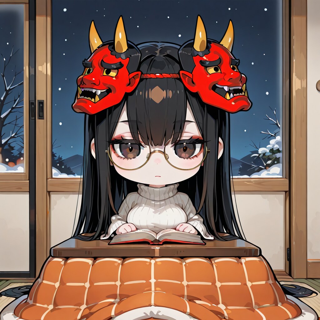 やる気のない鬼役