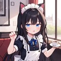 猫耳メイドカフェ 2枚目